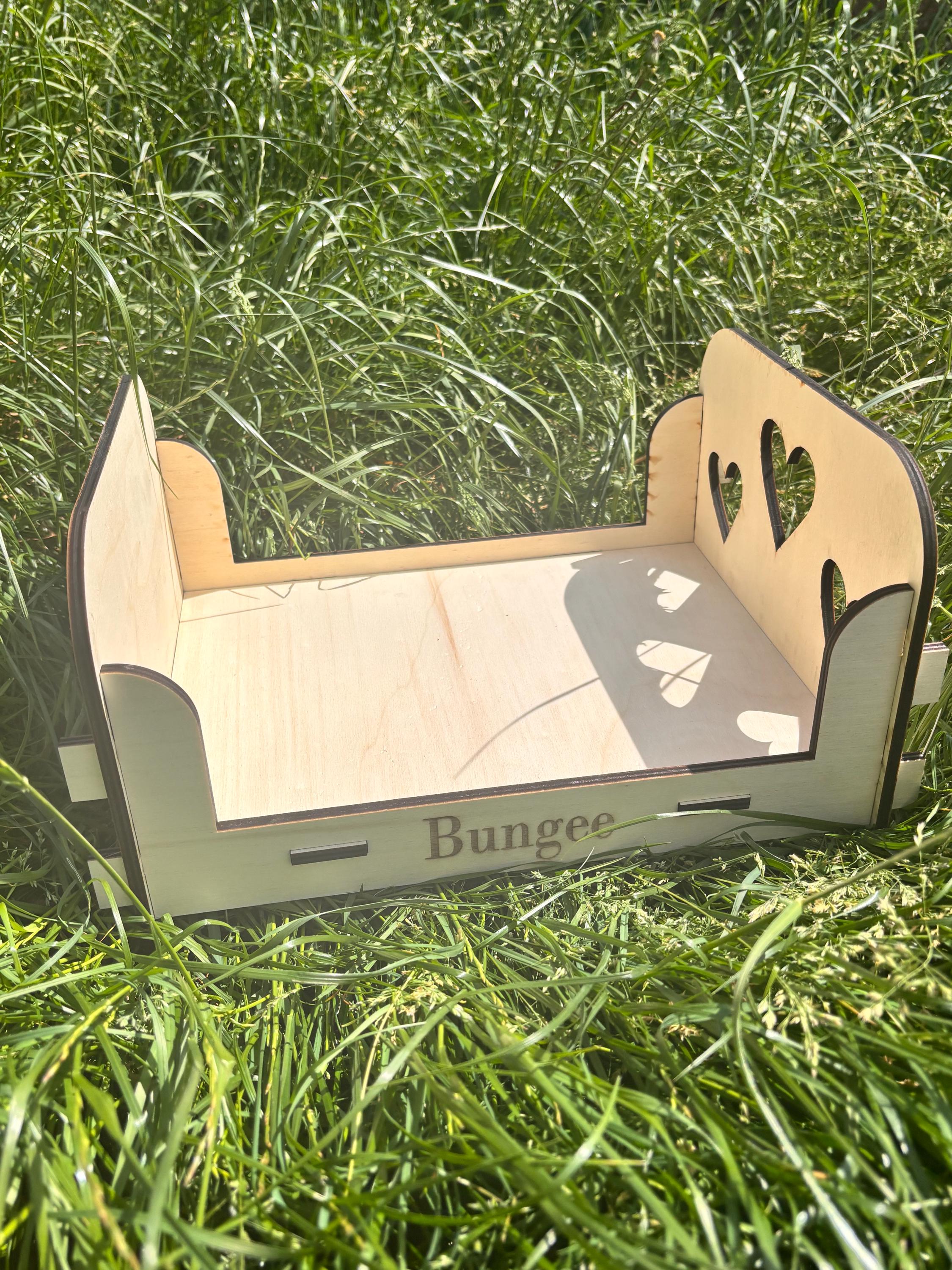 Personalized Animal Bed - Perfect Snuggle Spot for Rabbits!