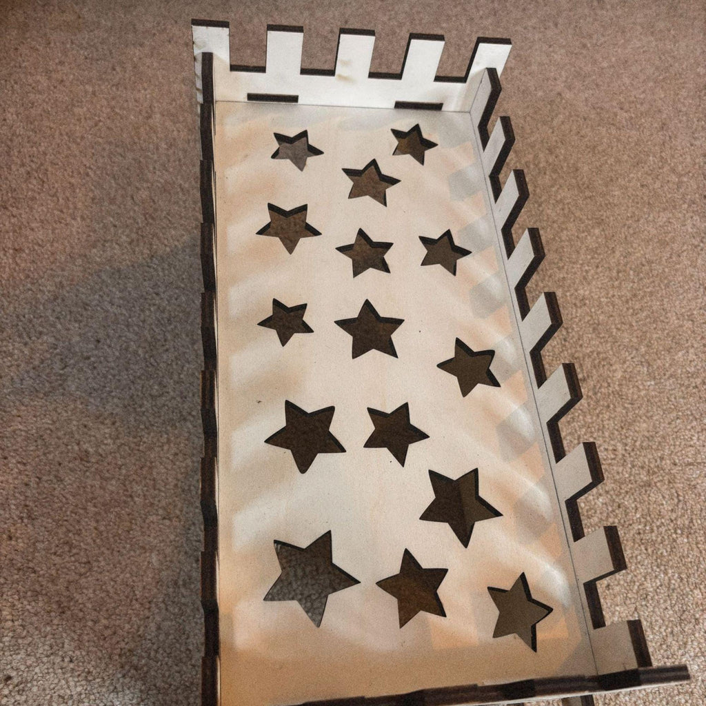 Guinea Pig Low Castle Kit Tunnel - Formaldehyde Free, Non Toxic, This Castle is personalised with your Animal name on the Front and side.