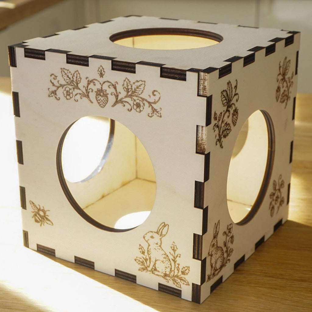 Personalized Hay Cube: Rabbit